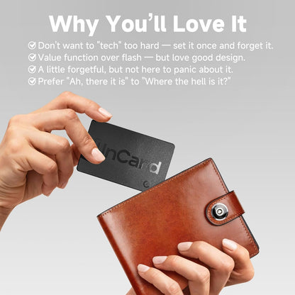 InCard Finder universal Find my Card tracker