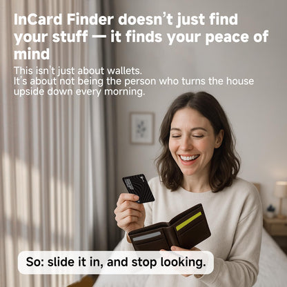 InCard Finder universal Find my Card tracker
