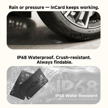 InCard Finder universal Find my Card tracker